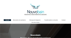 Desktop Screenshot of nouvobain.com